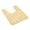 U Shaped Non-Slip Bathroom Rug Velvet Mat 23.6X19.7In Absorbent Grey Khaki Blue